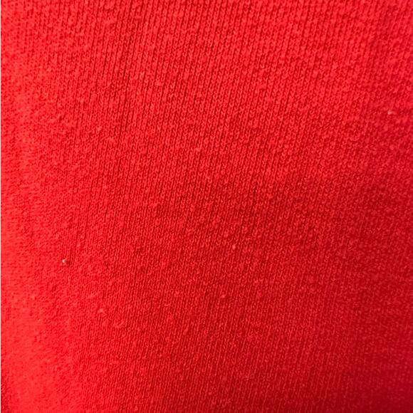 1960s Vintage Izod Lacoste Cashmere Wool V-Neck Pullover Sweater Red - Picture 4 of 12